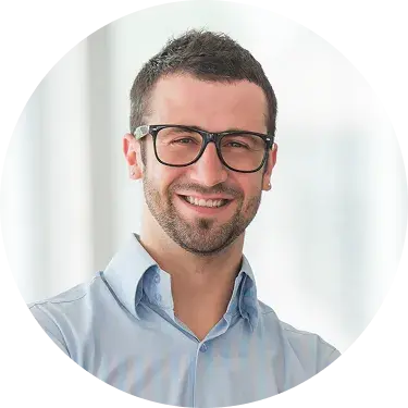 Successful male author